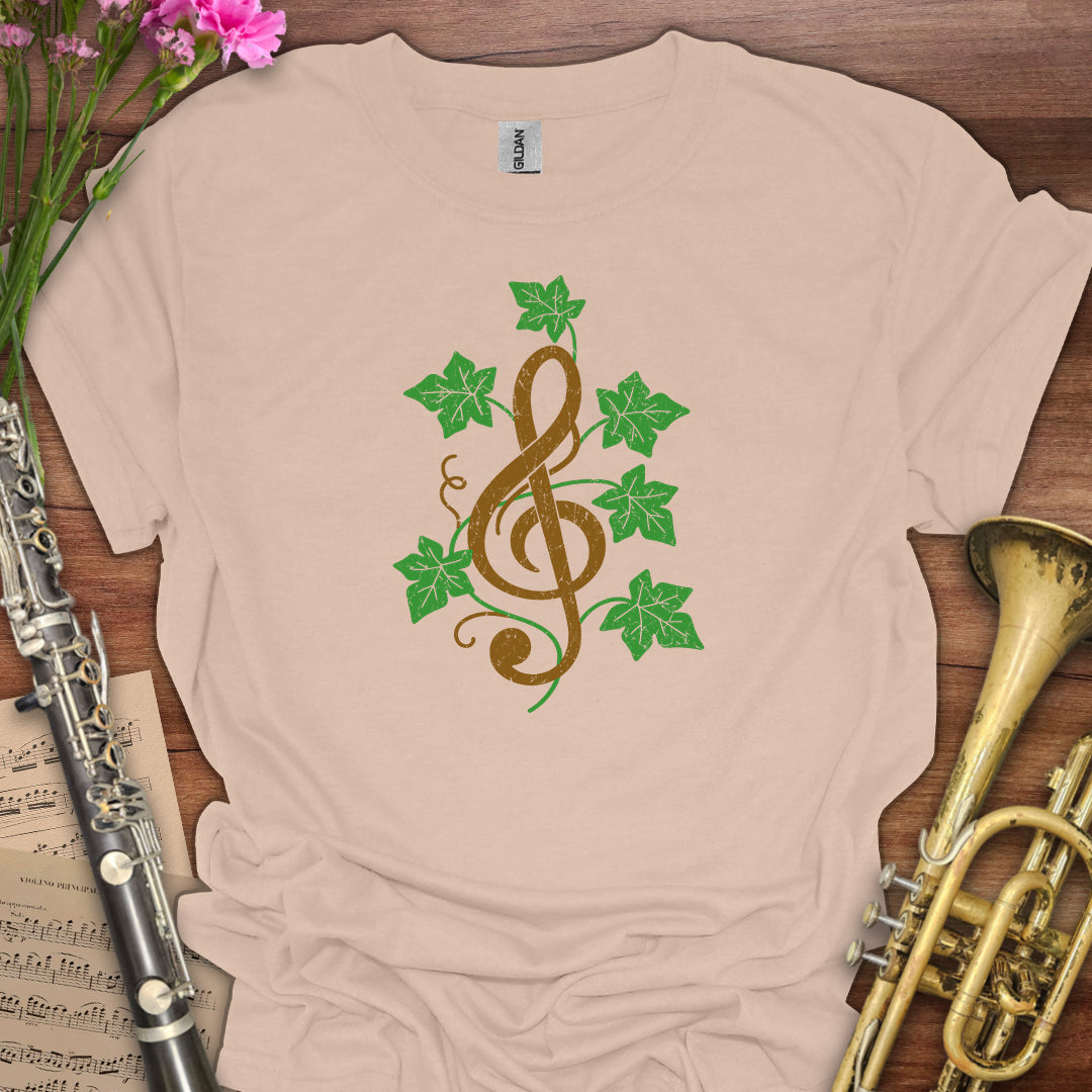 Treble Clef Ivy T-Shirt