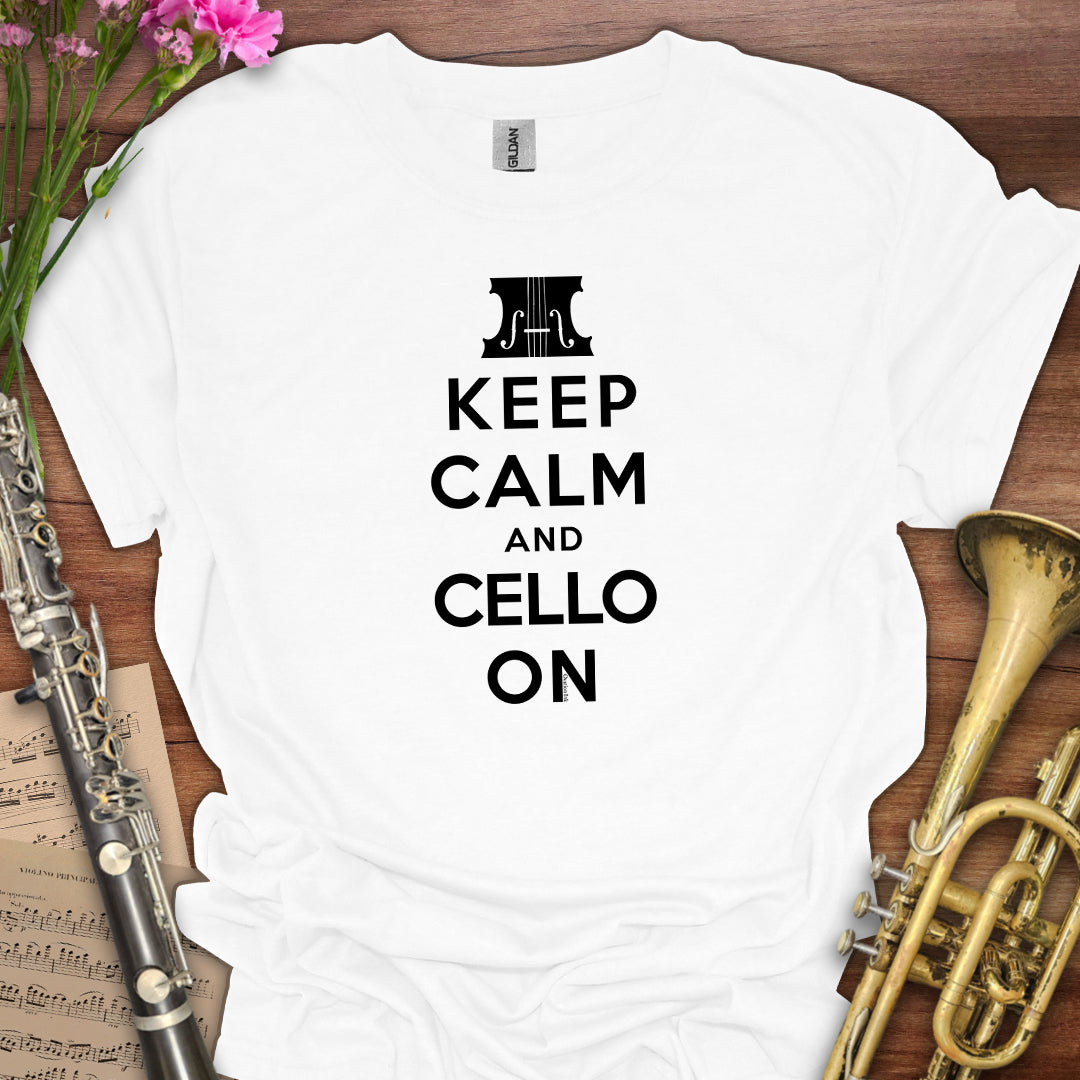 Keep Calm Cello T-Shirt