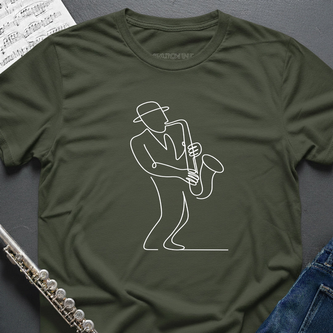 Jazz Line Musician T-Shirt