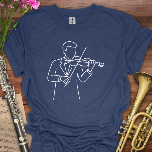 Line Art Violinist