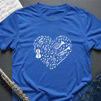 Music Symbols Heart T-Shirt