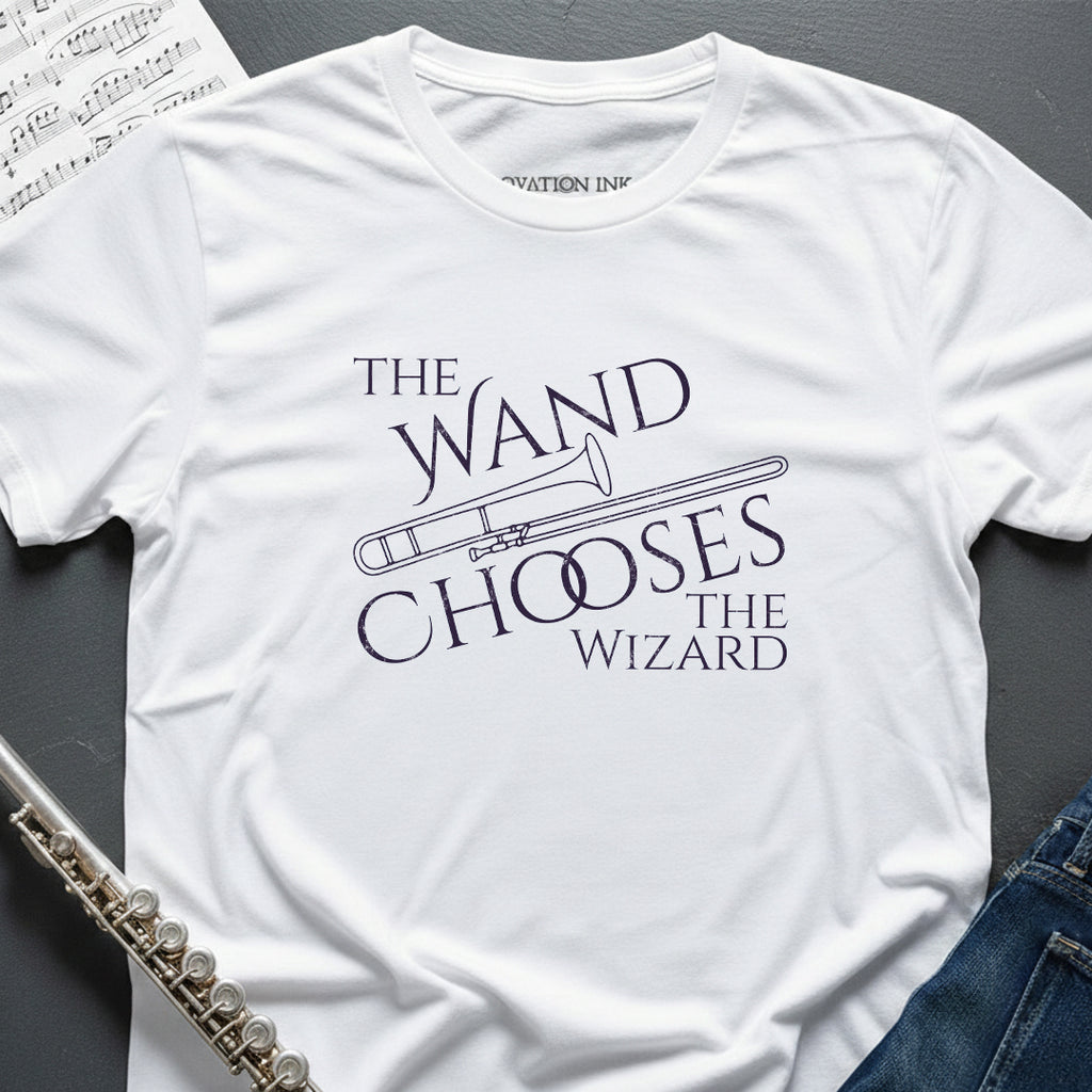 Wand Chooses Trombone T-Shirt