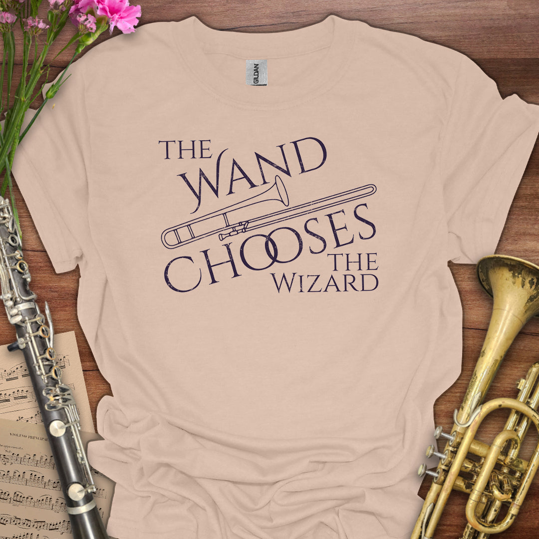 Wand Chooses Trombone T-Shirt