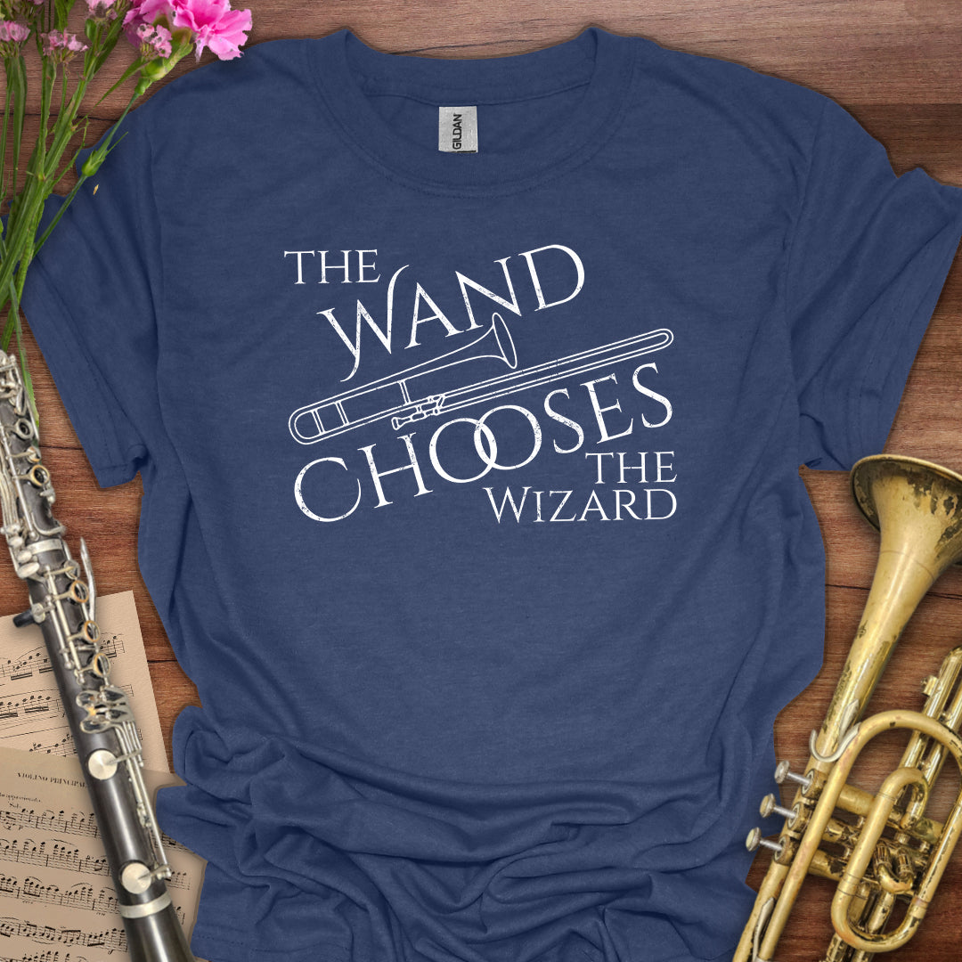 Wand Chooses Trombone T-Shirt