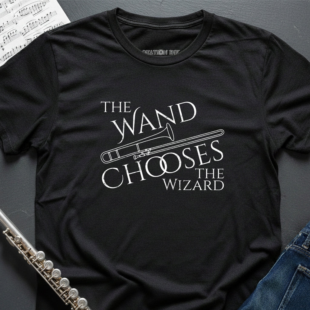 Wand Chooses Trombone T-Shirt