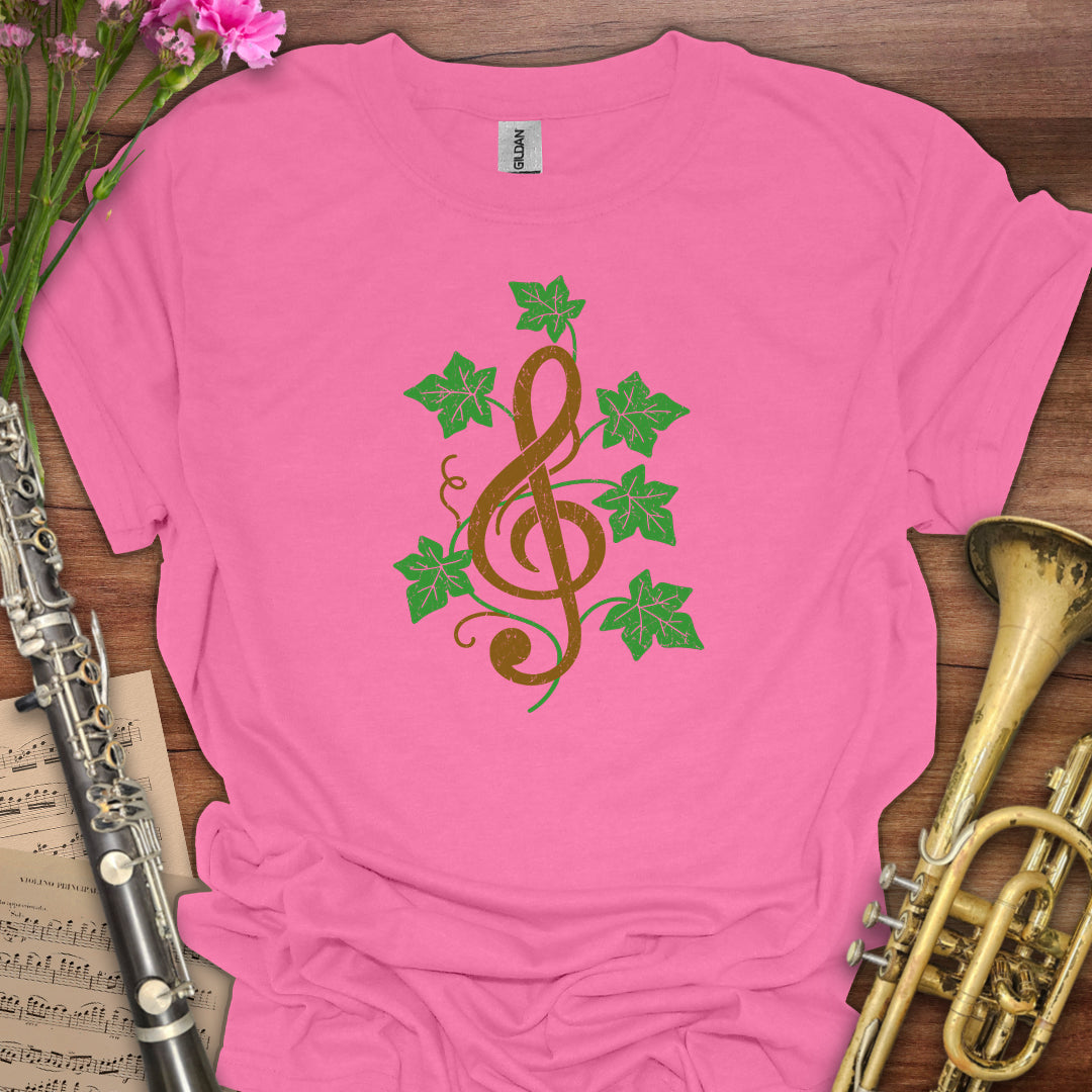 Treble Clef Ivy T-Shirt