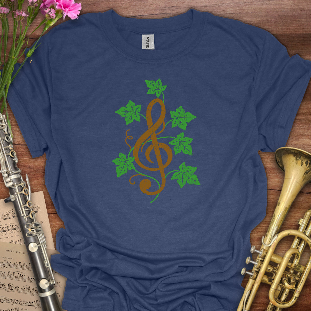 Treble Clef Ivy T-Shirt