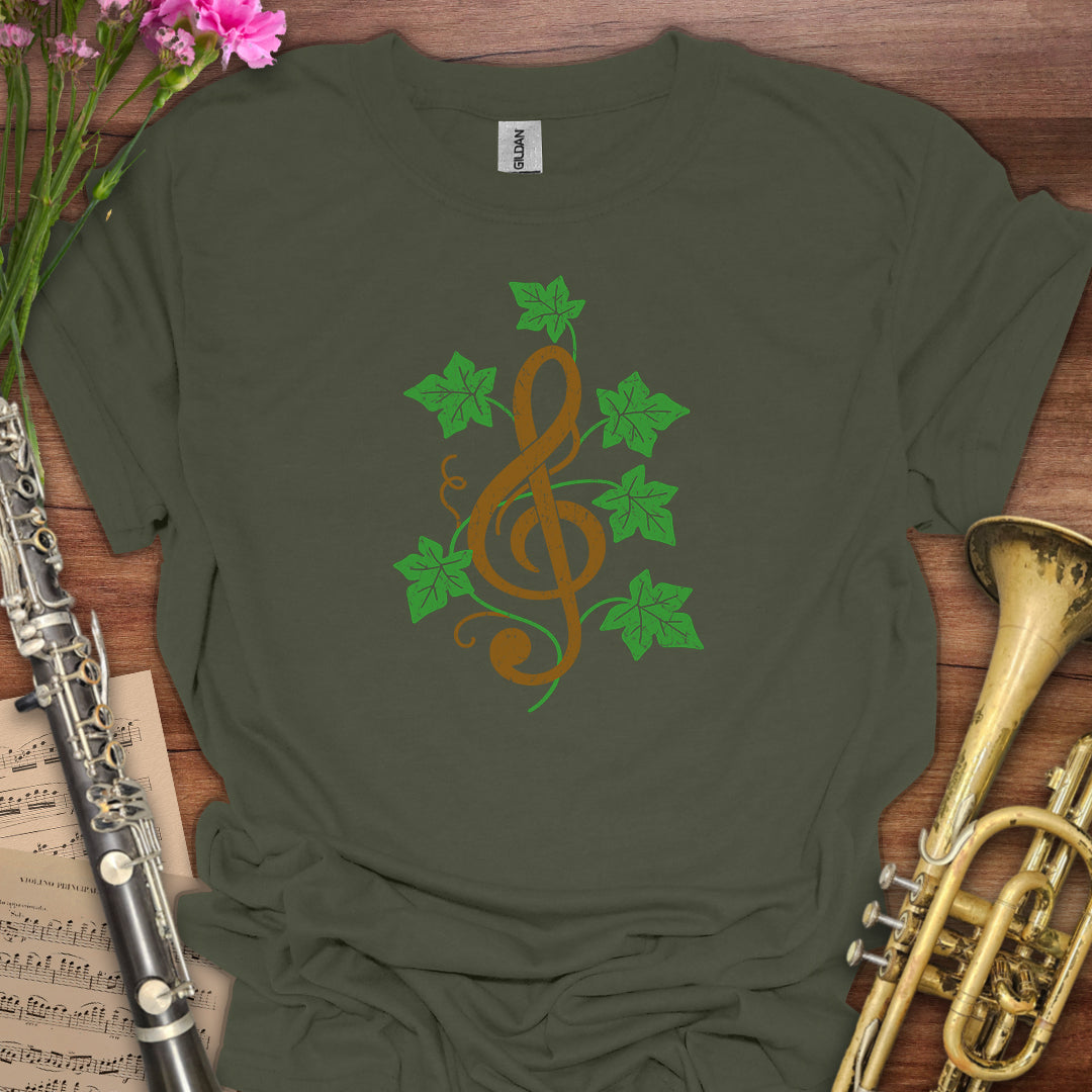 Treble Clef Ivy T-Shirt