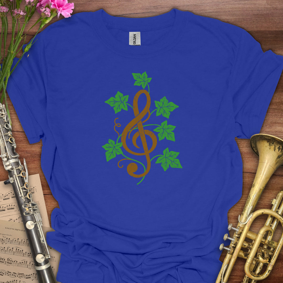 Treble Clef Ivy T-Shirt