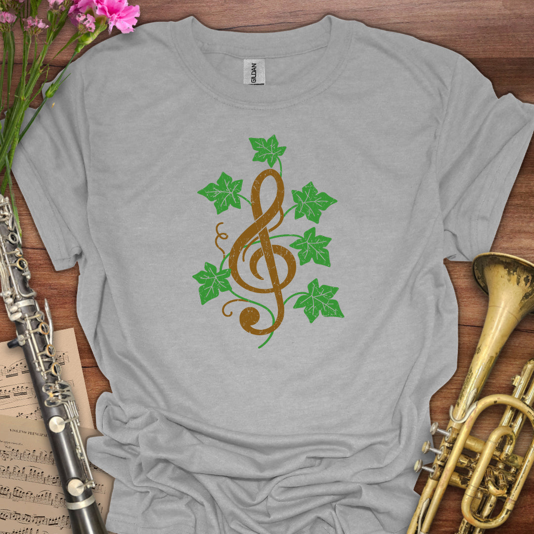 Treble Clef Ivy T-Shirt