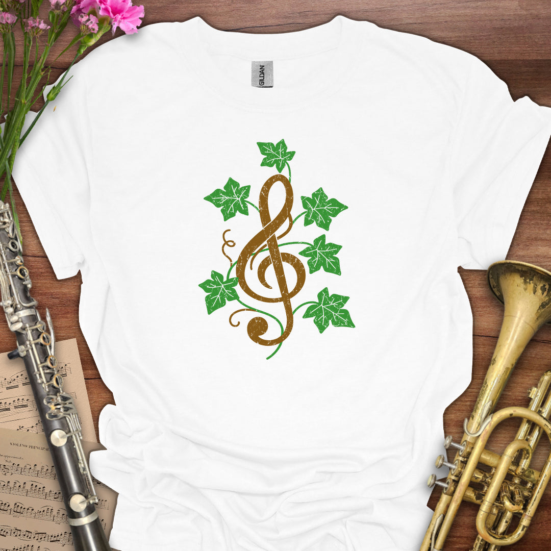 Treble Clef Ivy T-Shirt