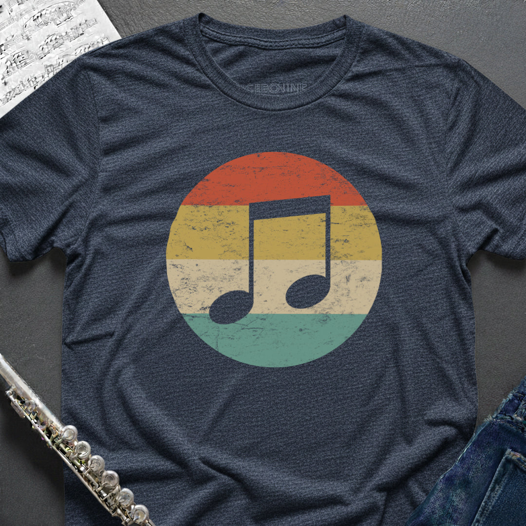 Vintage Eighth Notes T-Shirt