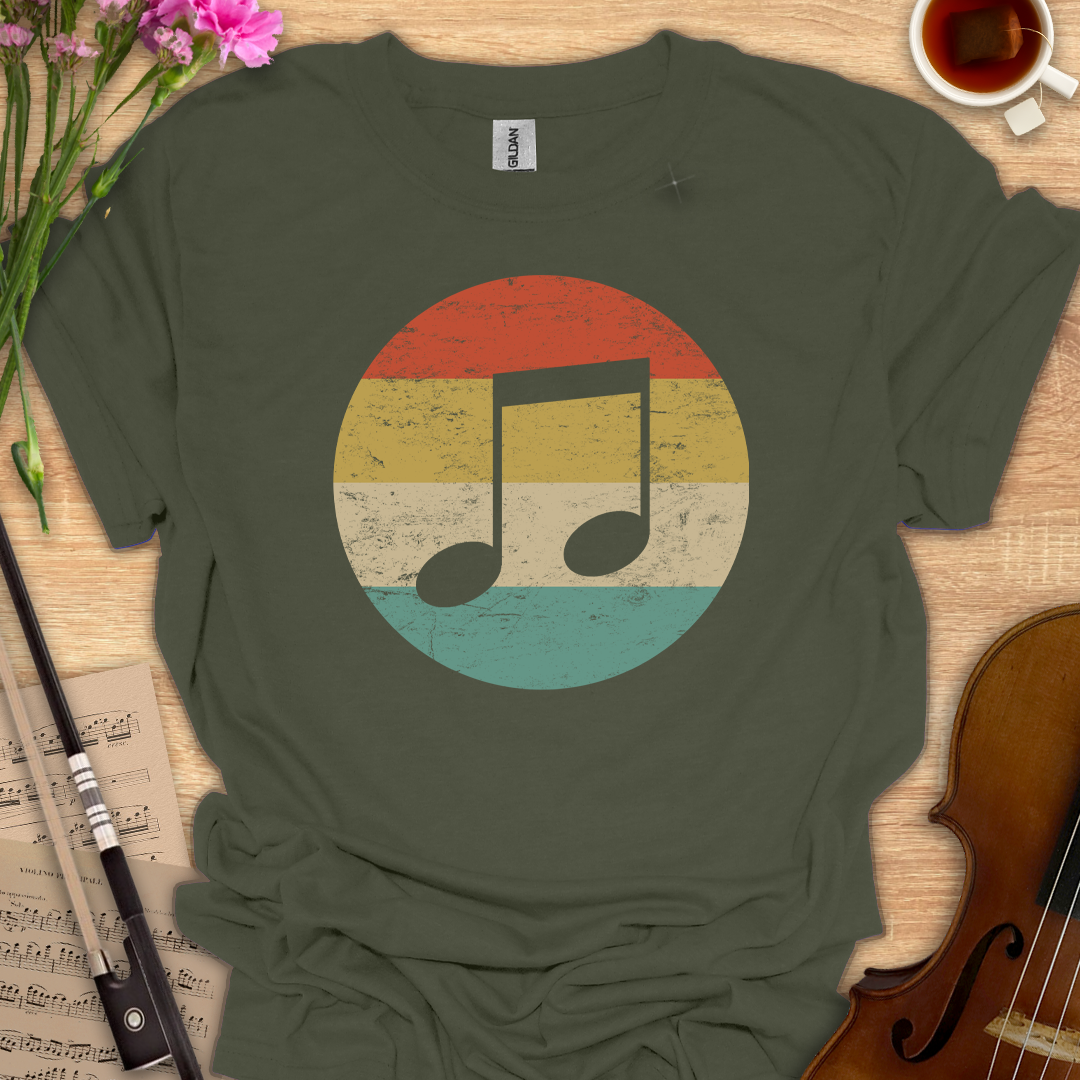 Vintage Eighth Note