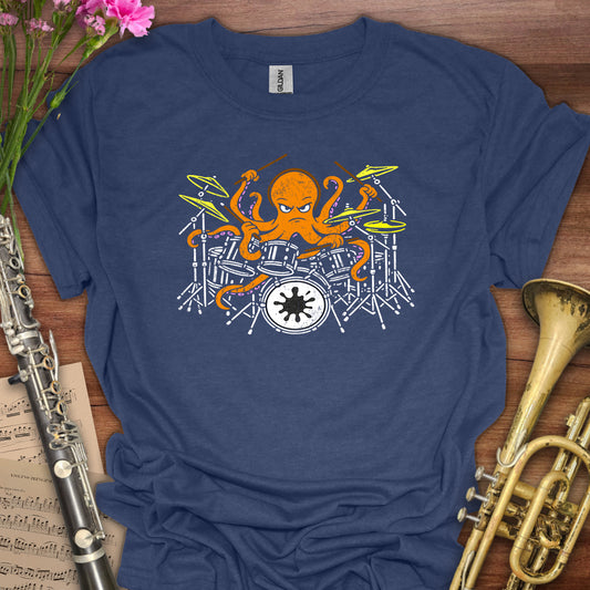Octopus Drummer T-Shirt