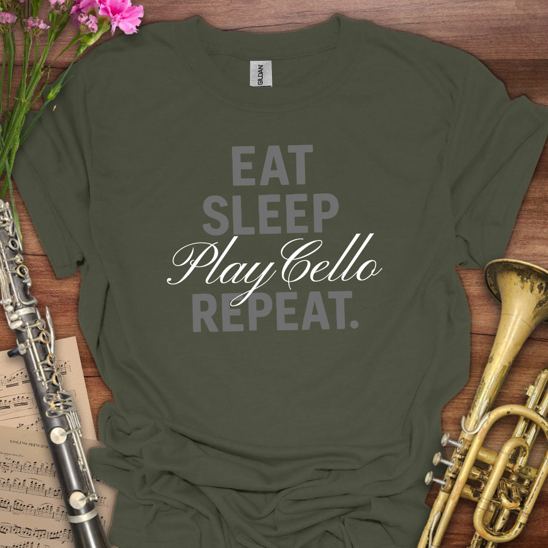 Eat Sleep Cello T-Shirt