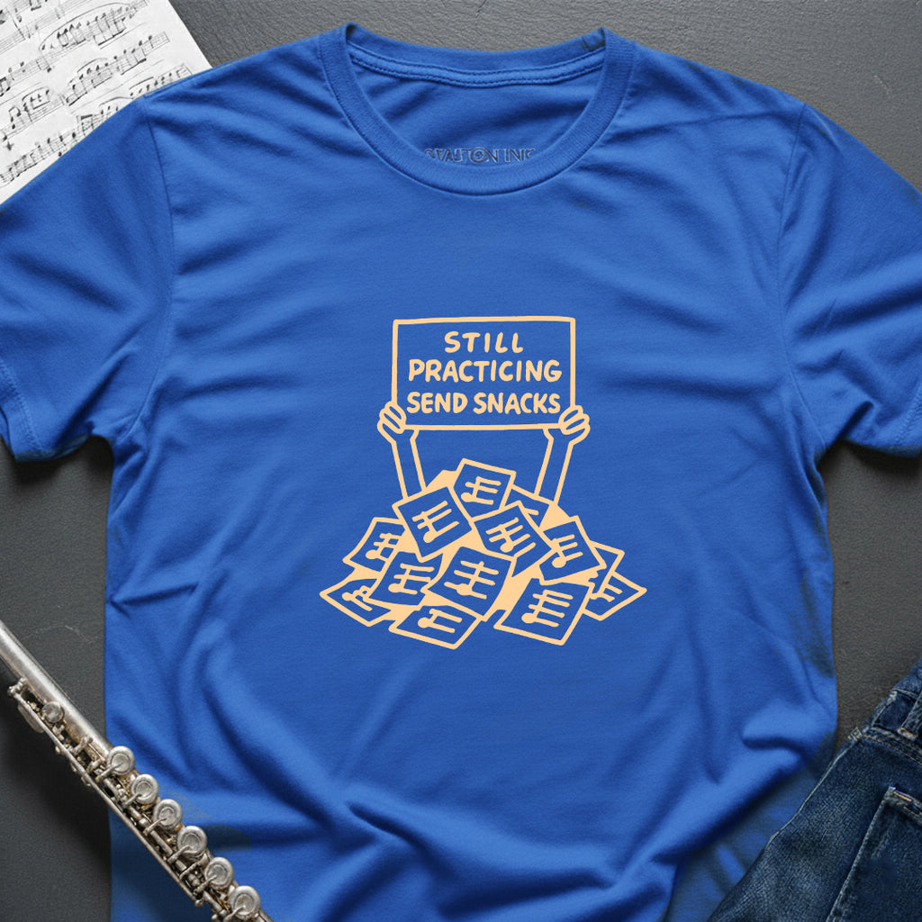 Still Practicing Send Snacks T-Shirt