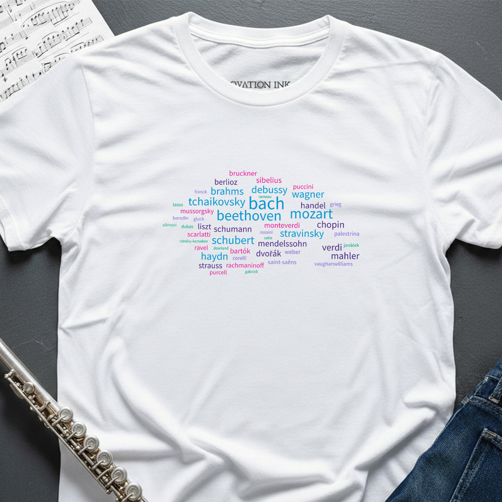 Last Names Wordcloud T-Shirt