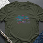 Last Names Wordcloud T-Shirt