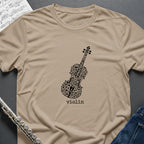 Music Symbol Violin T-Shirt