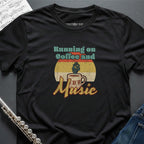 Running on Coffee and Music T-Shirt
