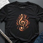 Treble Clef Swirls T-Shirt