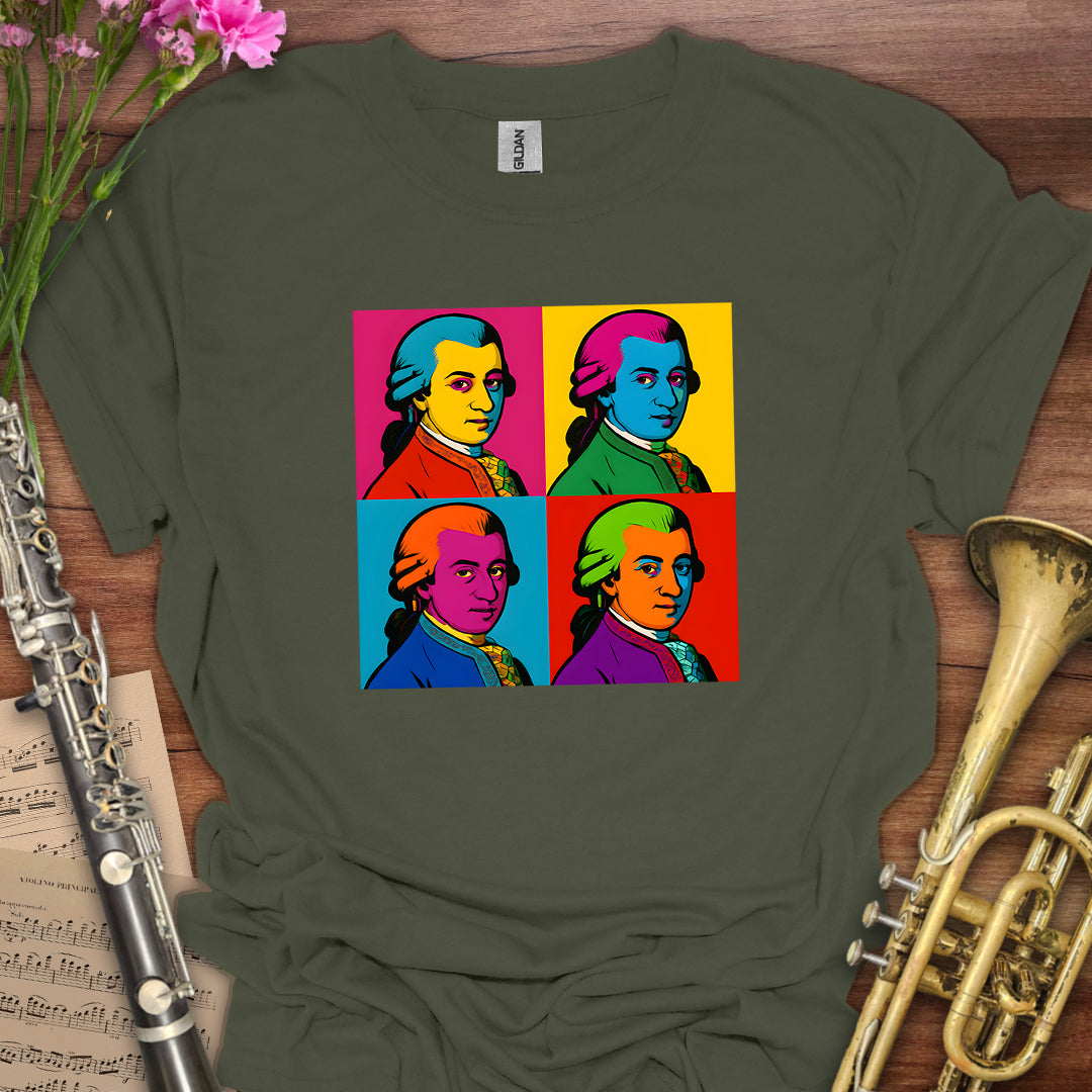 Mozart Pop Art T-Shirt