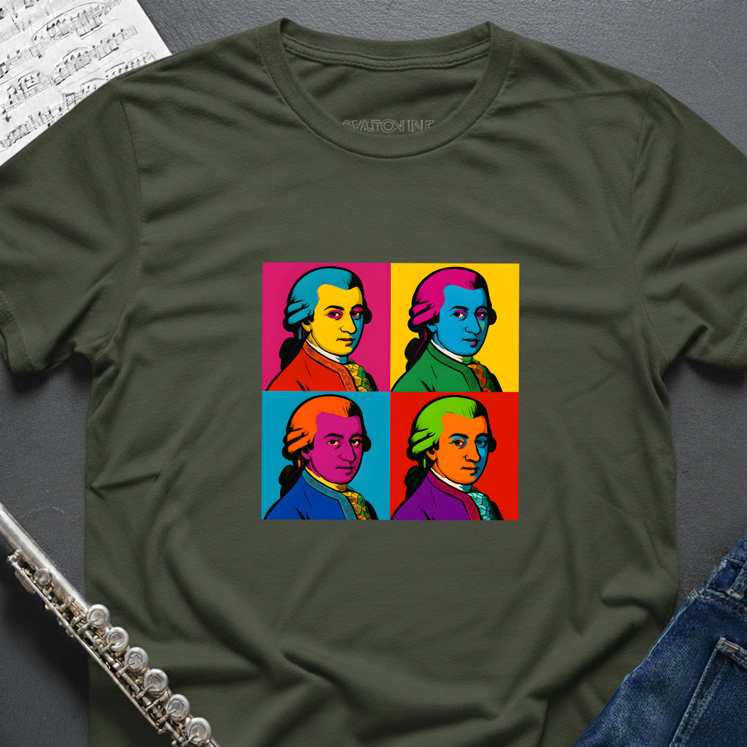 Mozart Pop Art T-Shirt