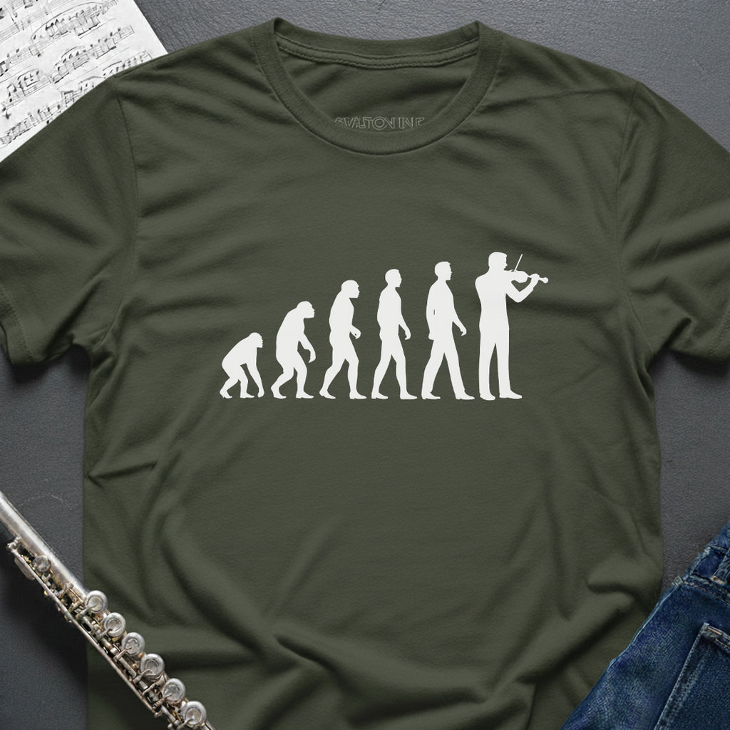 Evolution Violin T-Shirt