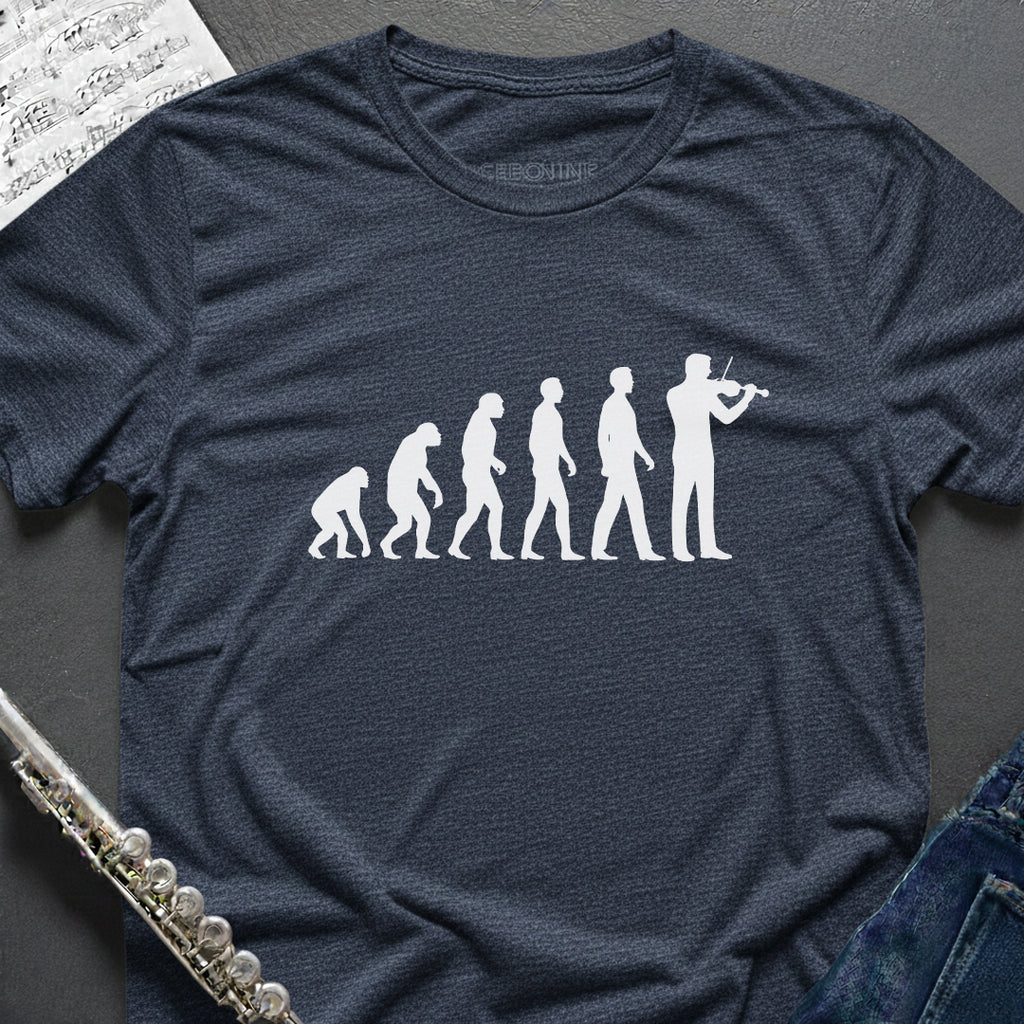 Evolution Violin T-Shirt