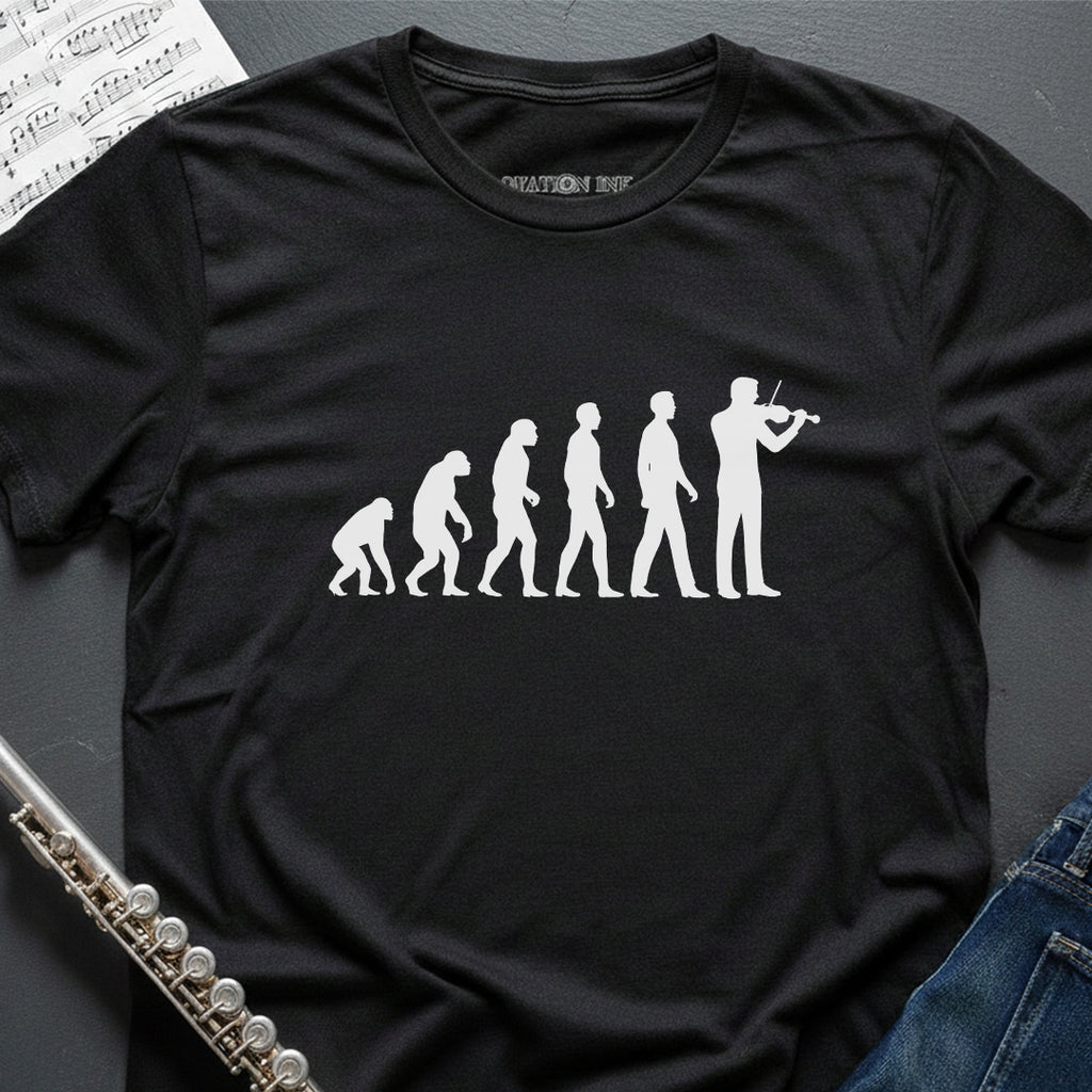 Evolution Violin T-Shirt