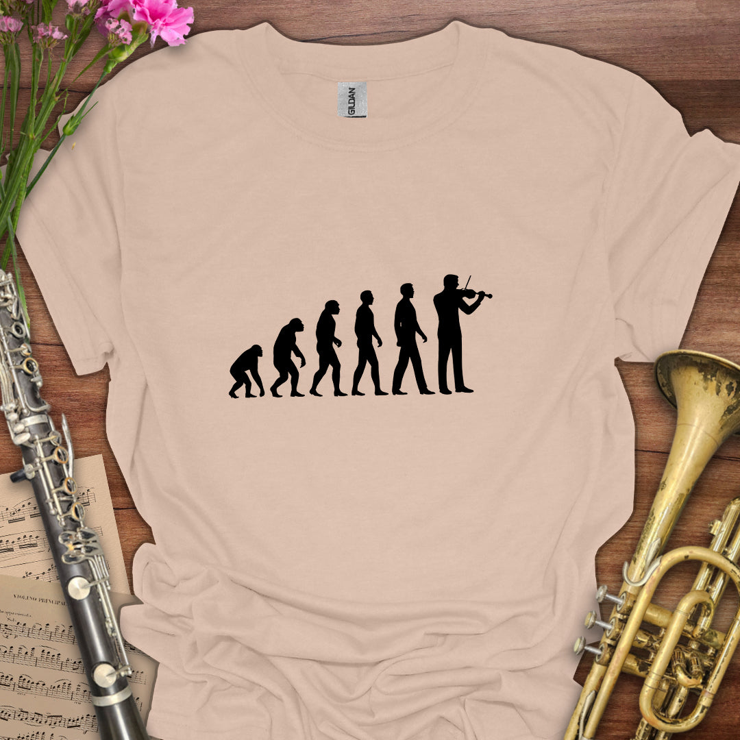 Evolution Violin T-Shirt