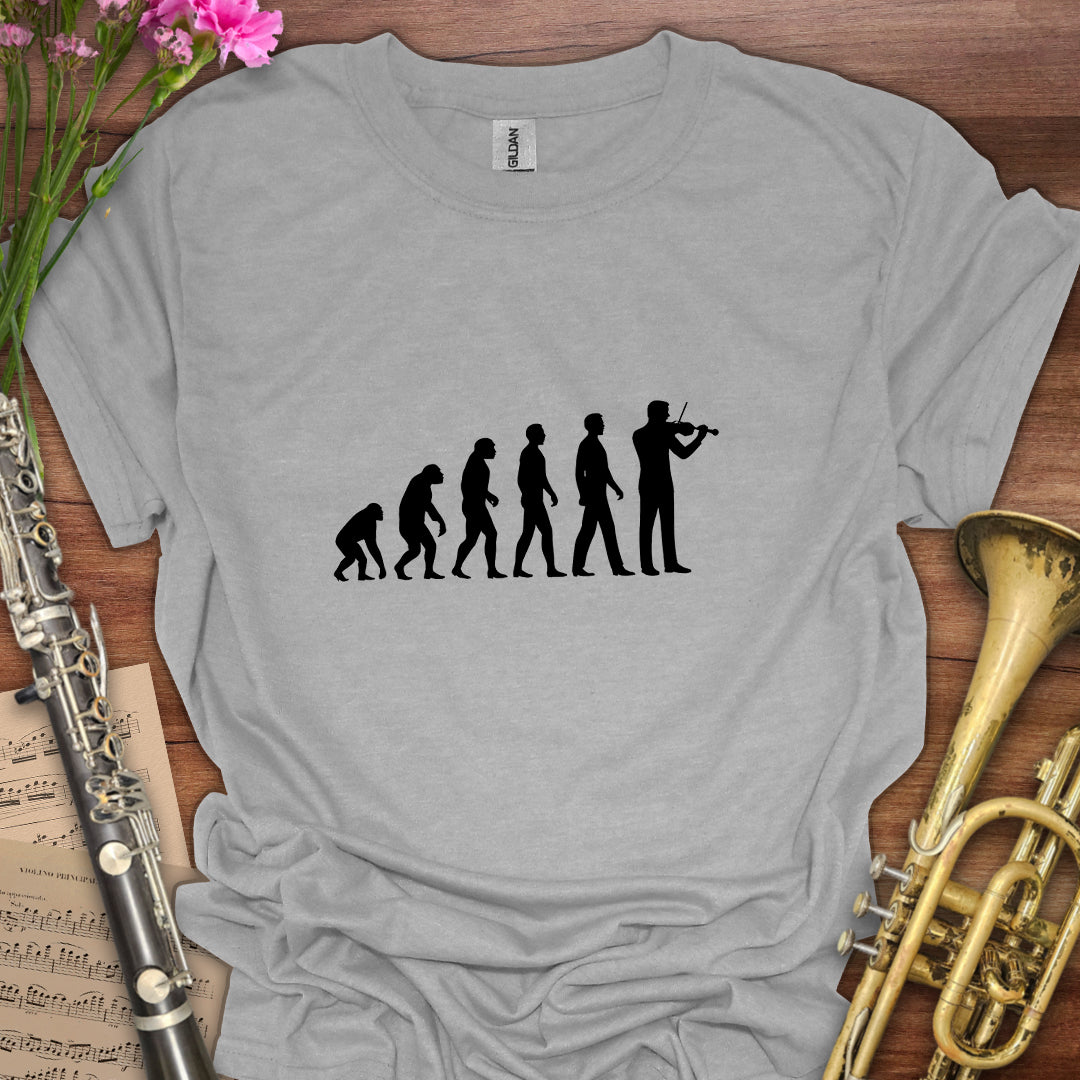 Evolution Violin T-Shirt