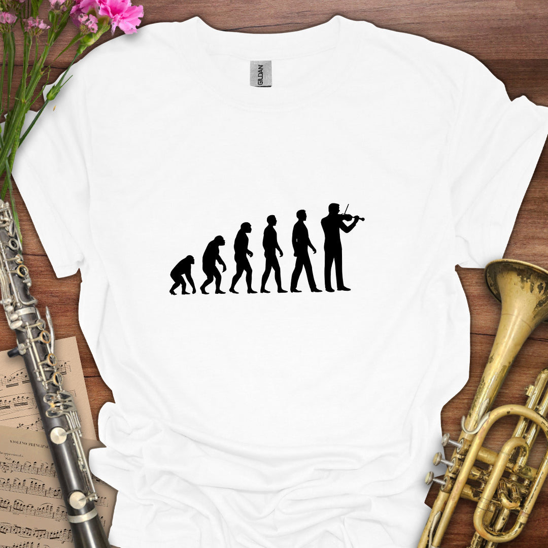 Evolution Violin T-Shirt