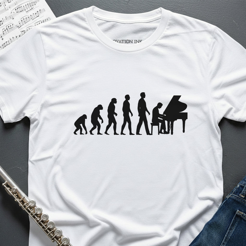 Evolution Piano T-Shirt
