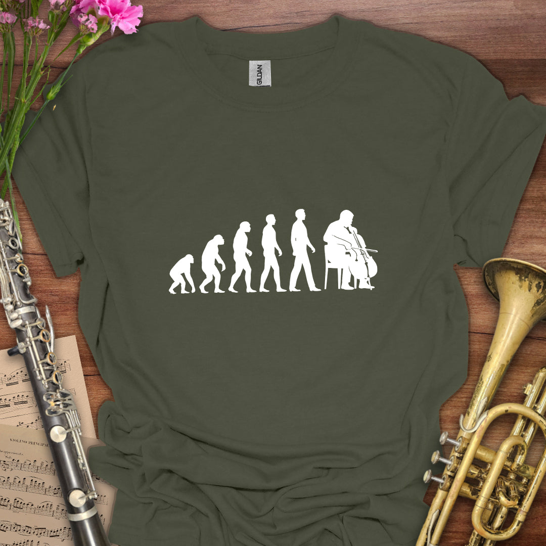 Evolution Cello T-Shirt