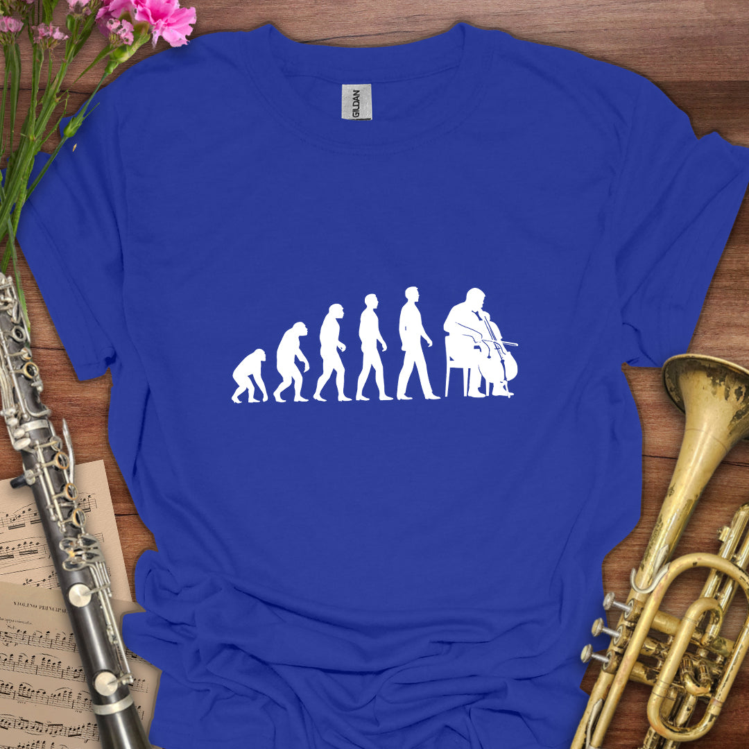Evolution Cello T-Shirt