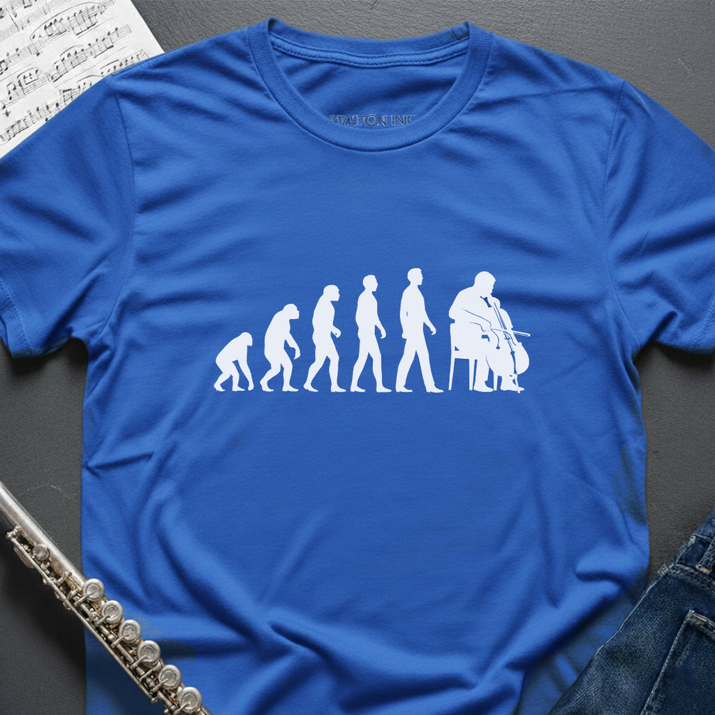 Evolution Cello T-Shirt