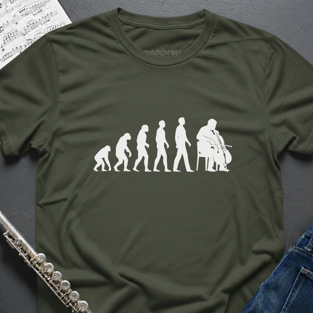 Evolution Cello T-Shirt