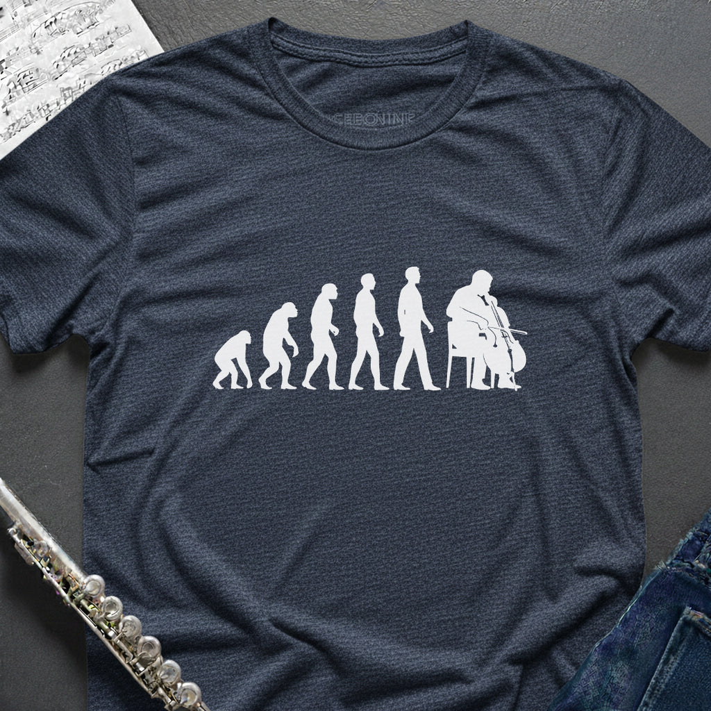 Evolution Cello T-Shirt
