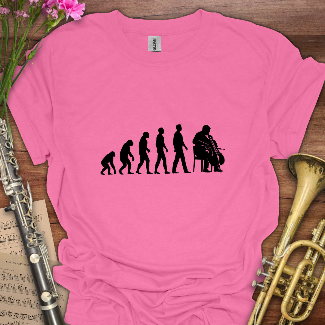 Evolution Cello T-Shirt