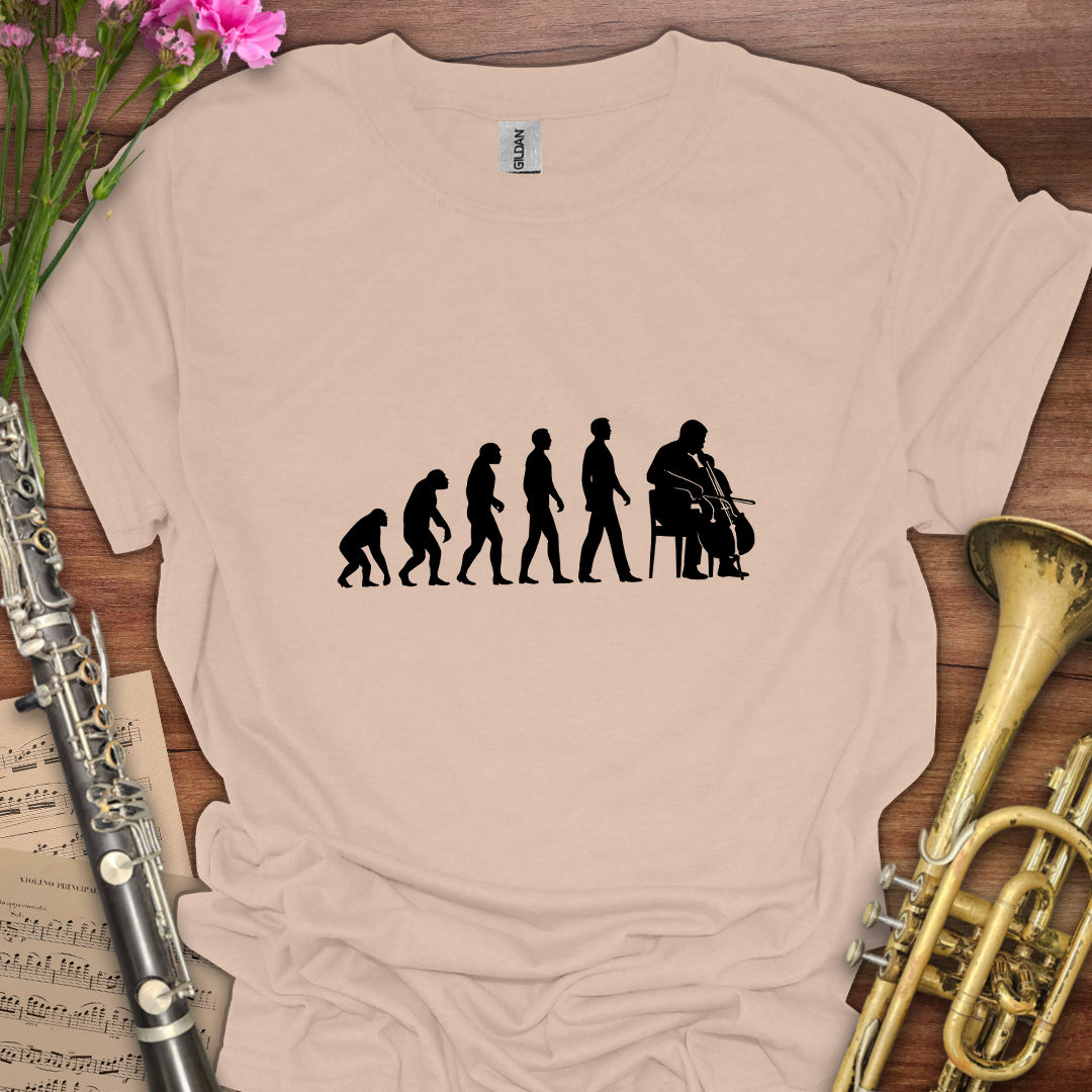 Evolution Cello T-Shirt