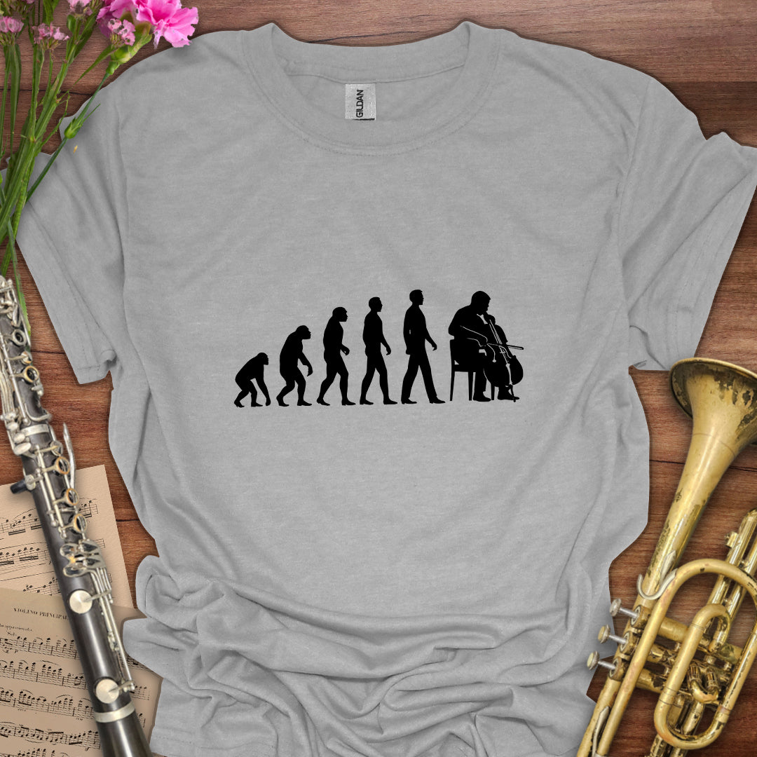 Evolution Cello T-Shirt