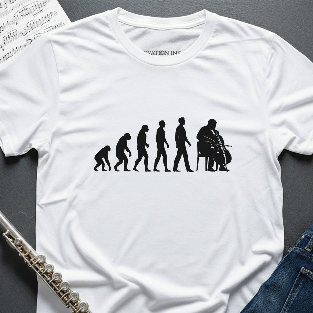 Evolution Cello T-Shirt
