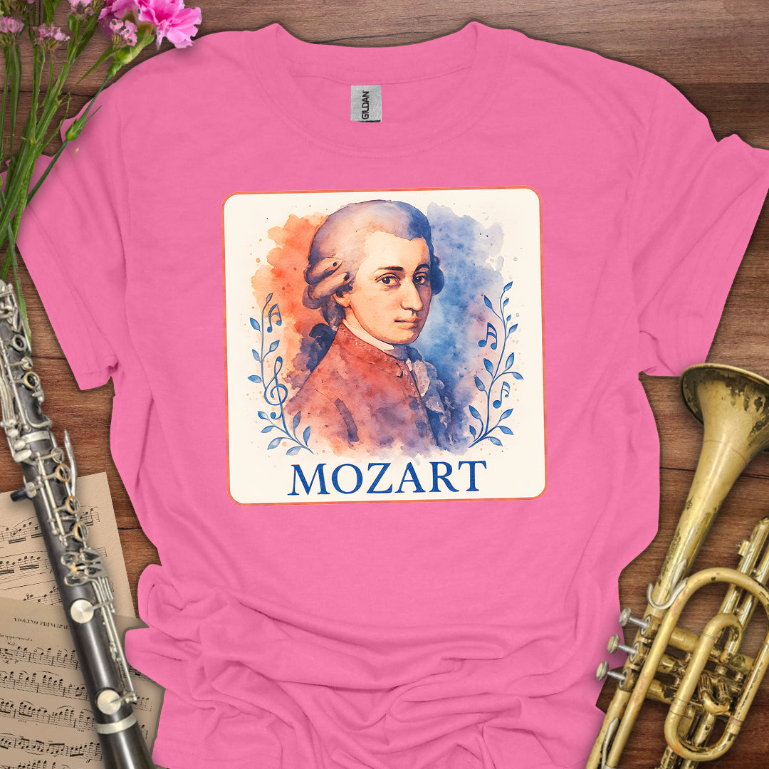 Watercolor Mozart T-Shirt