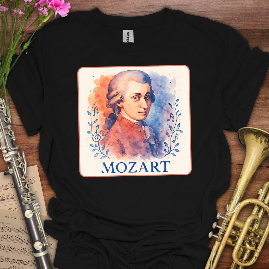Watercolor Mozart T-Shirt