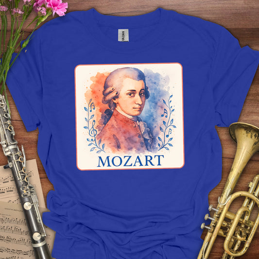 Watercolor Mozart T-Shirt