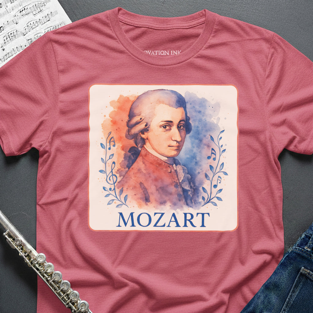 Watercolor Mozart T-Shirt