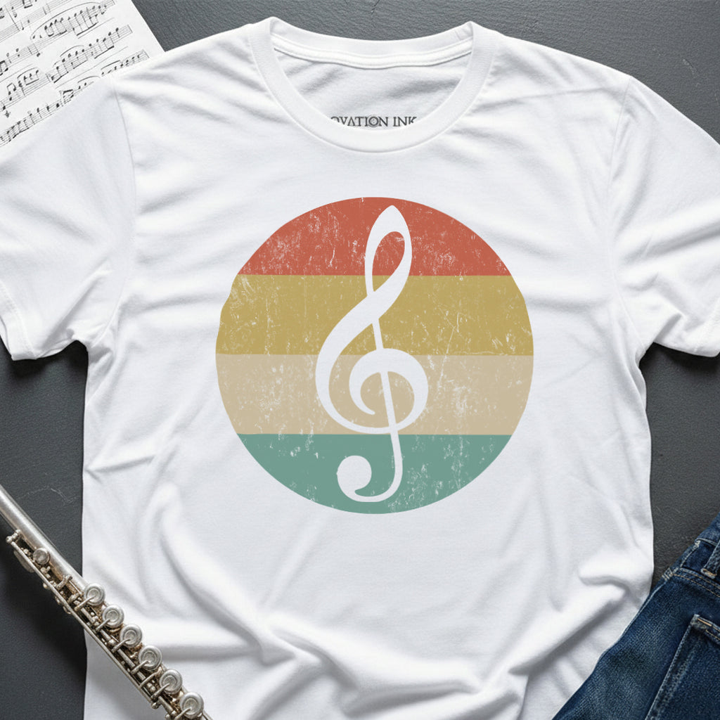 Treble Clef Vintage T-Shirt
