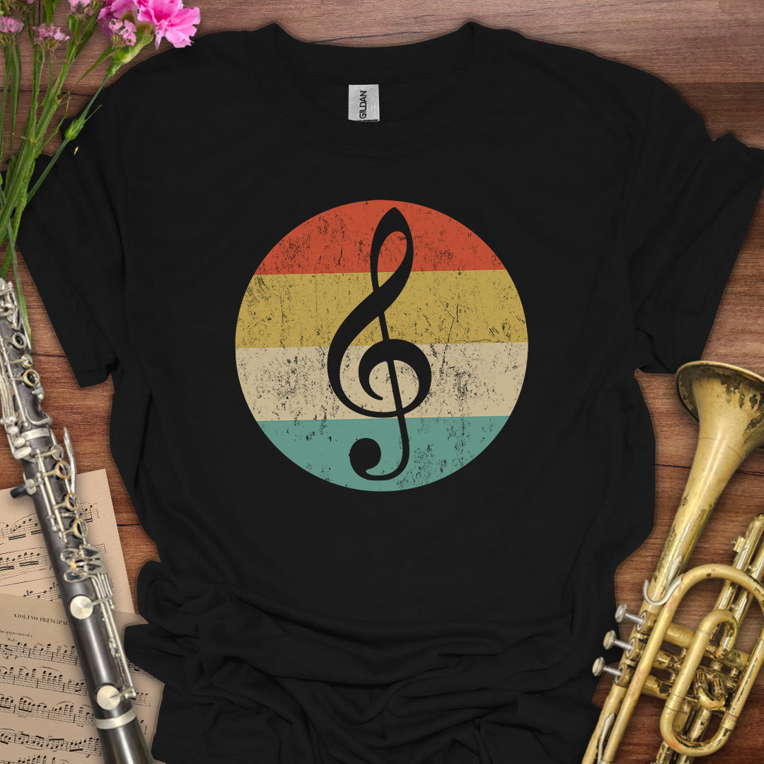Treble Clef Vintage T-Shirt