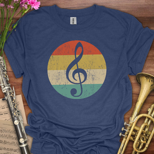 Treble Clef Vintage T-Shirt